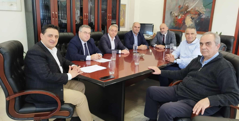 Επίσκεψη του νέου Γραμματέα της Αποκεντρωμένης Διοίκησης Μακεδονίας–Θράκης, κ. Δημήτρη Γαλαμάτη