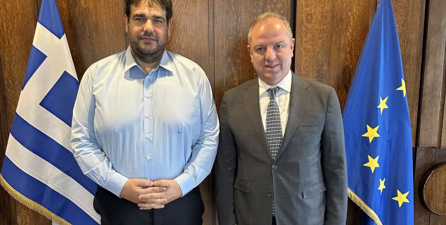 Συνάντηση Σταμενίτη με τον Υπουργό Εσωτερικών Θοδωρή Λιβάνου