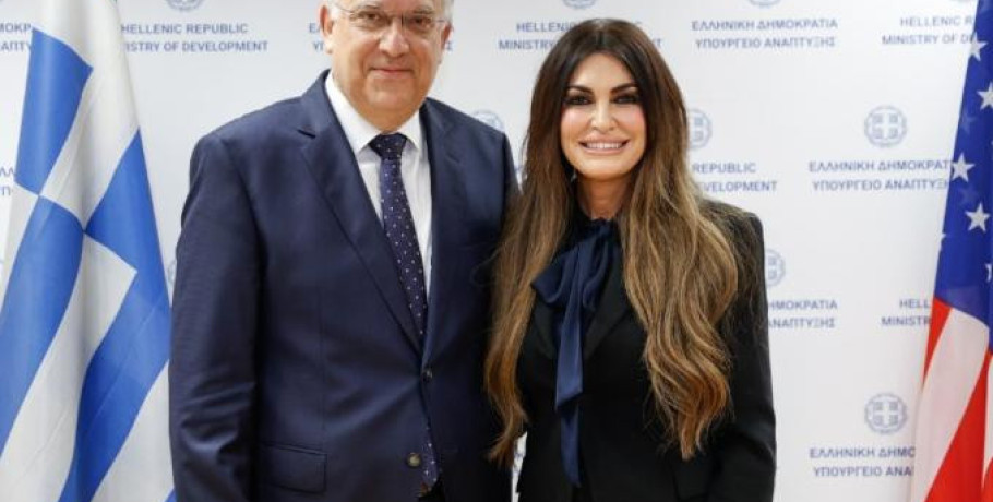 Θεοδωρικάκος - Γκίλφοϊλ: Ενίσχυση της στρατηγικής σχέσης Ελλάδας - ΗΠΑ σε επενδύσεις, ναυπηγική βιομηχανία, εμπόριο