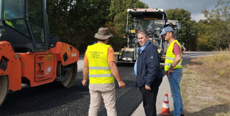 Αντιπεριφερειάρχης Πέλλας Δάνης Τζαμτζής: Σε πλήρη εξέλιξη η υλοποίηση του Προγράμματος Τεχνικών Έργων της Π.Ε. Πέλλας