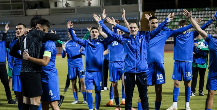 Άνετη νίκη της Εθνικής Ελπίδων κόντρα στην Ιρλανδία