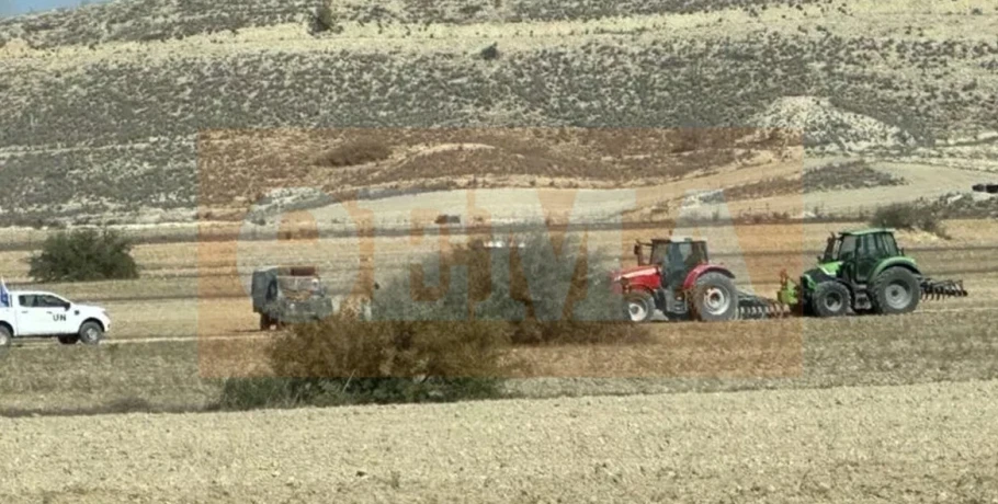 Τουρκική πρόκληση στην νεκρή ζώνη στην Κύπρο - Τούρκοι στρατιώτες απομάκρυναν Ελληνοκύπριους γεωργούς