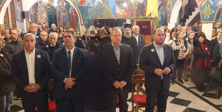 Πανηγυρικός Αρχιερατικός Εσπερινός στην Αγία Αικατερίνη Γιαννιτσών – Παρουσία του Αντιπεριφερειάρχη Πέλλας Ιορδάνη Τζαμτζή