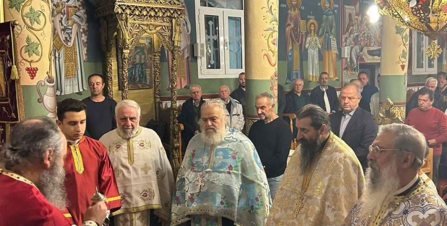 Πανηγυρικός Εσπερινός στον Ιερό Ναό Αγίου Νικολάου Σαρακηνών