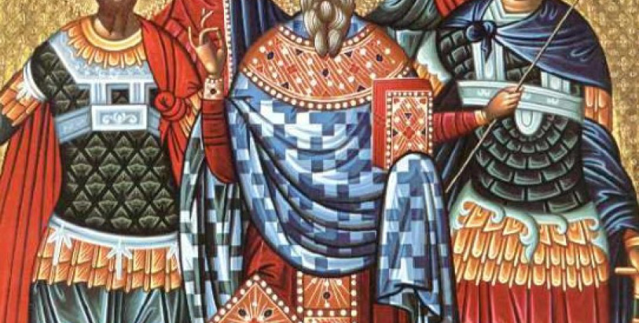 Ιερά Αγρυπνία στον Ιερό Ναό Αγίου Δημητρίου Εδέσσης για την εορτή του αγίου Ευστρατίου και των συν αυτώ