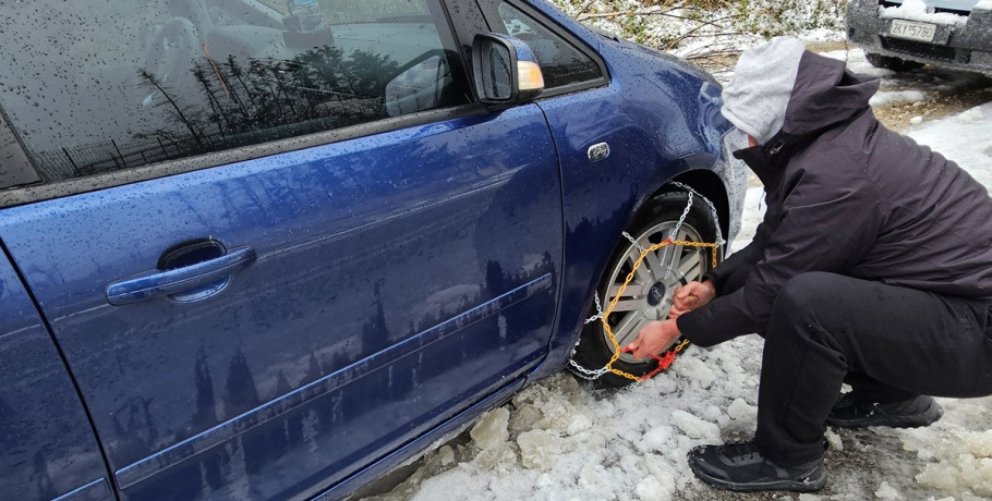 Σέρρες: Yποχρεωτικός εφοδιασμός των οχημάτων με αντιολισθητικές αλυσίδες από σήμερα