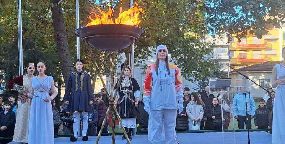 Ο Δήμος Πέλλας υποδέχθηκε την Ολυμπιακή Φλόγα σε μια λαμπρή, συγκινητική και γεμάτη συμβολισμούς τελετή