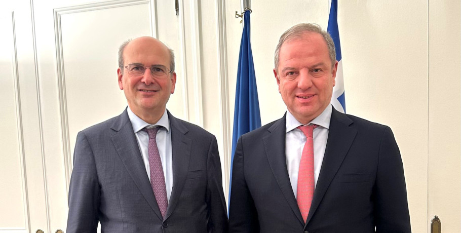 Συνάντηση Διονύση Σταμενίτη με τον Αντιπρόεδρο της Κυβέρνησης Κωστή Χατζηδάκη