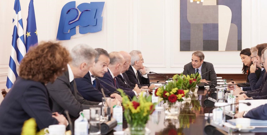 Στ. Καφούνης στη συνάντηση με τον Πρωθυπουργό : Ώρα για «New Deal» στο Εμπόριο για αύξηση παραγωγικότητας και ανταγωνιστικότητας