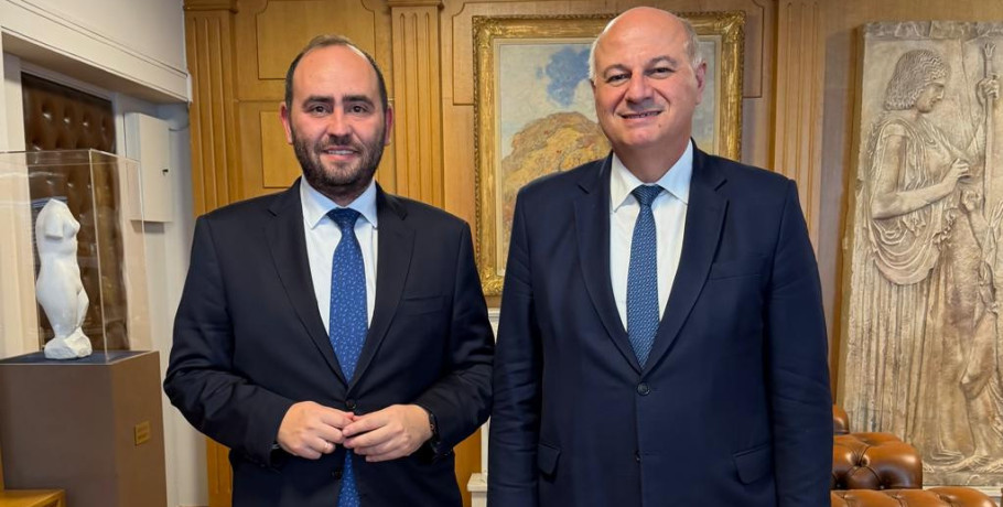 Συνάντηση Λάκη Βασιλειάδη με Υπουργό Αγροτικής Ανάπτυξης για τις αποζημιώσεις από τον ΕΛΓΑ, Μέτρο 23 κ.α.: «Πληρωμή προκαταβολών πριν από τις γιορτές»