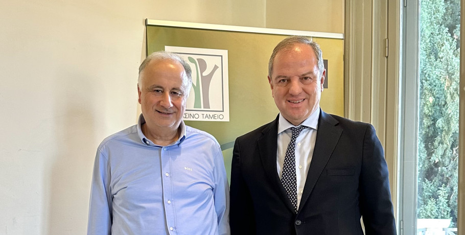 Συνάντηση Σταμενίτη με τον Πρόεδρο του Πράσινου Ταμείου