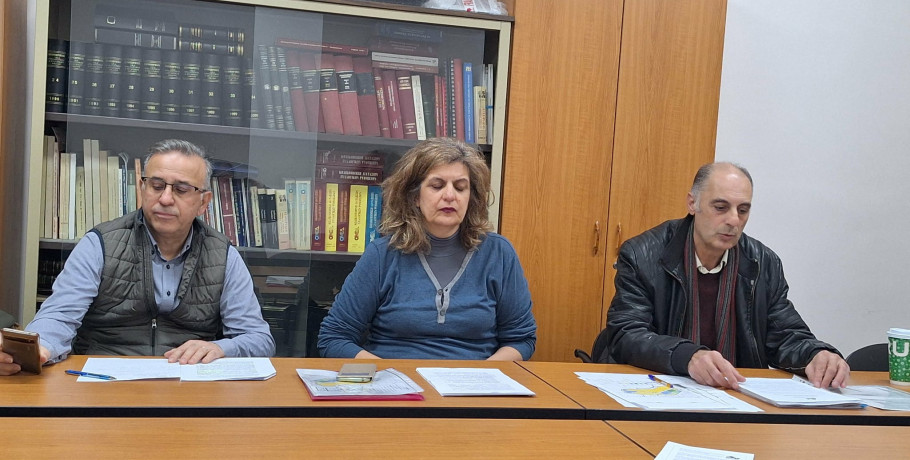 Ενημέρωση για τα στρατόπεδα των Γιαννιτσών σε εκδήλωση από την "Πρωτοβουλία Πολιτών"