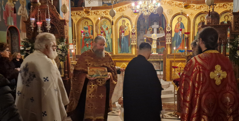 Πανηγυρικός Εσπερινός προς τιμήν του Αγίου Ιγνατίου του Θεοφόρου στο Ριζοχώρι Αλμωπίας