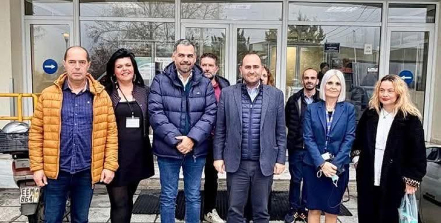 Λάκης Βασιλειάδης: Επισκέψεις σε δομές και υπηρεσίες της Έδεσσας