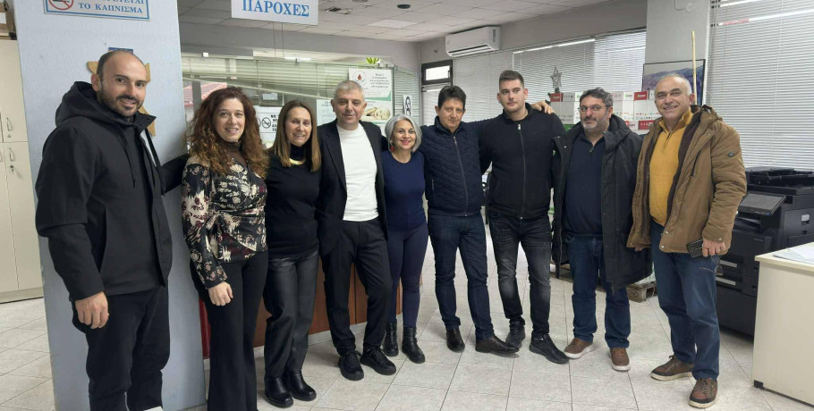 Χριστουγεννιάτικες επισκέψεις του Δημάρχου Αλμωπίας