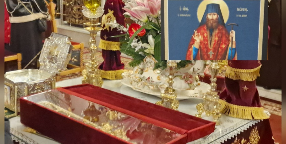 Ιδιαίτερη ευλογία για τη Σκύδρα η έλευση του ιερού λειψάνου του Αγίου Γεωργίου του Καρσλίδη