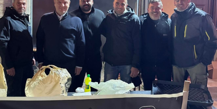 Διονύσης Σταμενίτης από την Κερασιά: Παρών στην παράδοση, δίπλα στους αγρότες