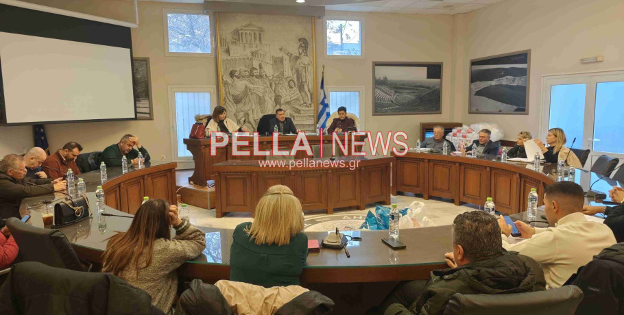 Δ.Σ. Σκύδρας: Προαστιακή σύνδεση με Θεσσαλονίκη, Λουτρά μέχρι τον Απρίλιο, η διαύγεια, στα 10ευρώ το τετραγωνικό για το τέλος χρήσης στα πεζοδρόμια και τις πλατείες και η απαίτηση του προέδρου(βίντεο)