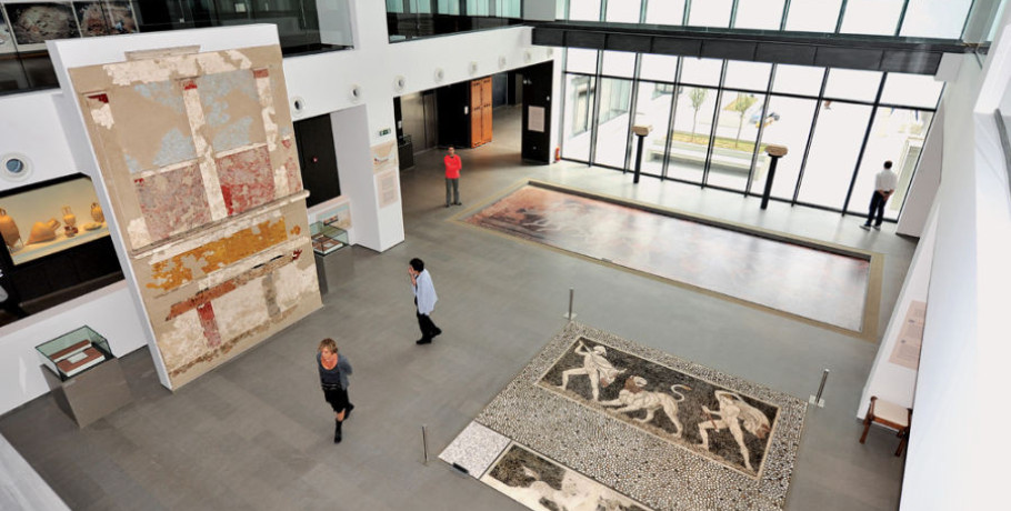 Εγκαίνια του Αρχαιολογικού Χώρου του Ανακτόρου της Πέλλας