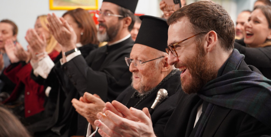 Ο Πατριάρχης στην Χριστουγεννιάτικη εορτή των νηπίων της Ρωμηοσύνης