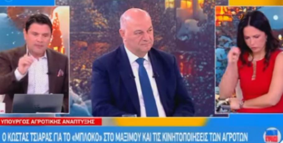 Τσιάρας: Είναι θέμα της ΔΕΗ τα 7 λεπτά/Kwh στο αγροτικό ρεύμα – στο τραπέζι μόνο η παράταση των 9,2 λεπτών