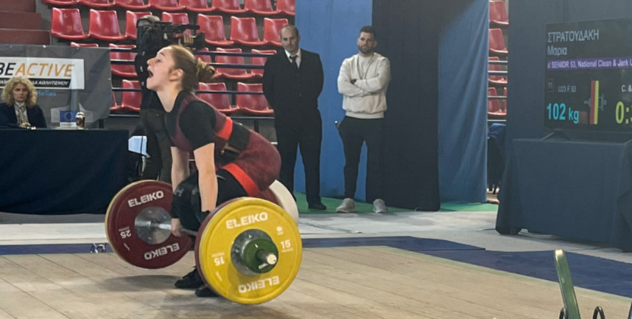 «Βροχή» τα πανελλήνια ρεκόρ στην 1η μέρα του Πανελληνίου Πρωταθλήματος Άρσης Βαρών στη Δράμα