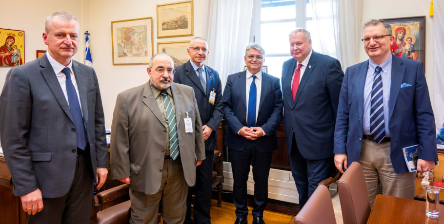 Συνάντηση του Προέδρου της ΝΙΚΗΣ Δημητρίου Νατσιού με Τσεχική αντιπροσωπεία του Πατριωτικού Χώρου