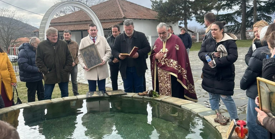 Παρουσία του Βαγγέλη Θωμά στα Θεοφάνεια σε κοινότητες της Έδεσσα