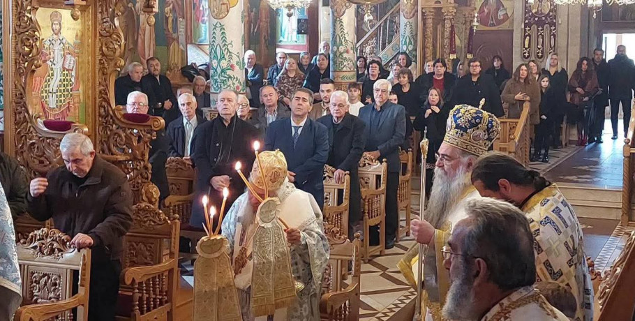 Πανηγυρικός εορτασμός στο Λουτράκι – Παρών και ο Αντιπεριφερειάρχης Πέλλας Ιορδάνης Τζαμτζής