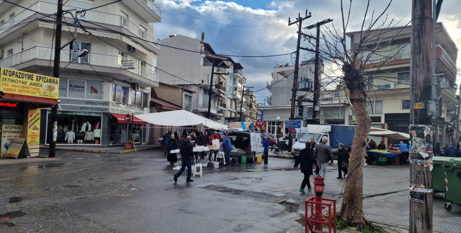 Πέμπτη χωρίς λαϊκή στην Αριδαία – Η απεργία ανέδειξε τη σημασία του παζαριού