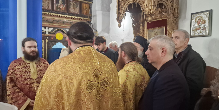 Παρουσία του Δημάρχου Αλμωπίας Νίκου Παρούτογλου στον πανηγυρικό Εσπερινό του Αγίου Αθανασίου στην Υδραία