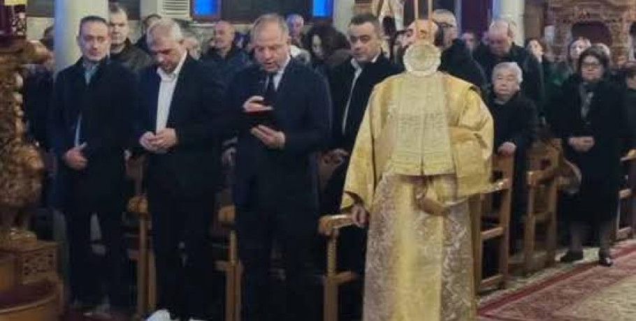 Με τιμές από τον Μητροπολίτη Ιωήλ στην Άψαλο ο Διονύσης Σταμενίτης