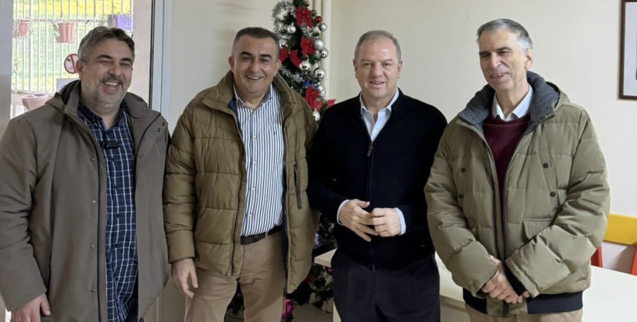 Επισκέψεις του Διονύση Σταμενίτη σε υπηρεσίες Γιαννιτσών και Αριδαίας