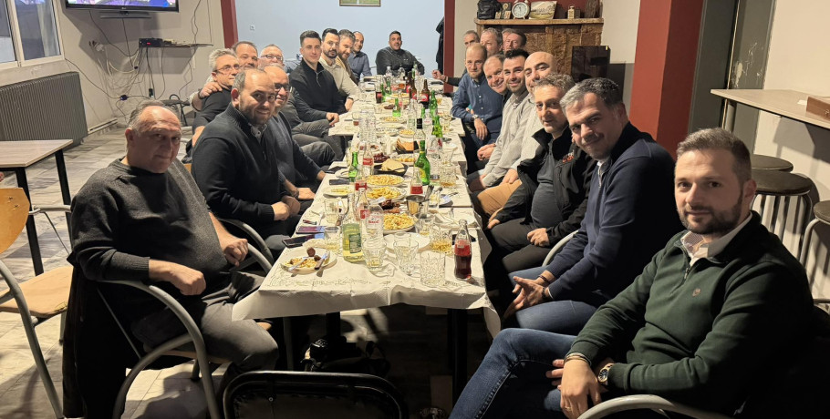 Λάκης Βασιλειάδης: Με καλή παρέα στην Αλμωπία και… υπερκομματικό αέρα