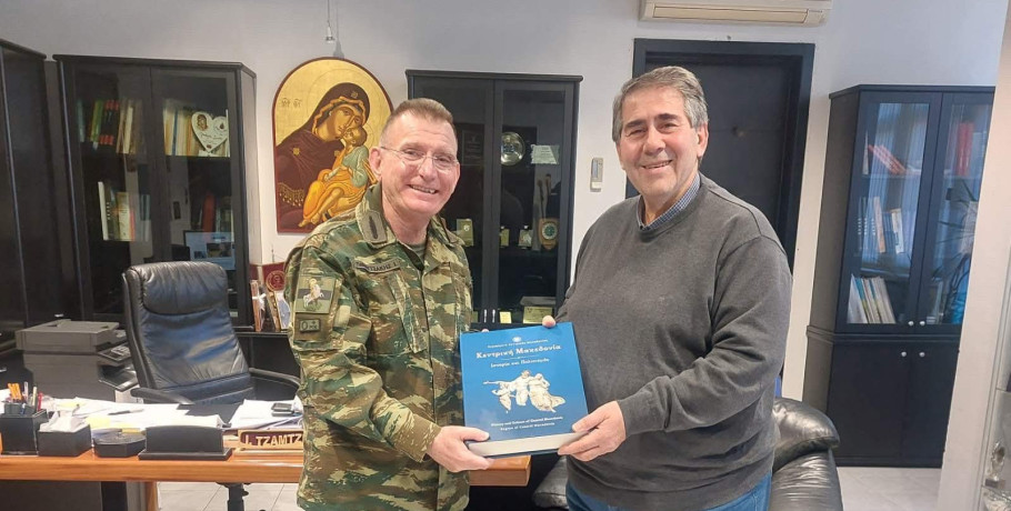 Αποχαιρετισμός Τζαμτζή σε Παπουτσάκη και Κορομηλά – «Άφησαν τις καλύτερες εντυπώσεις στην Πέλλα»