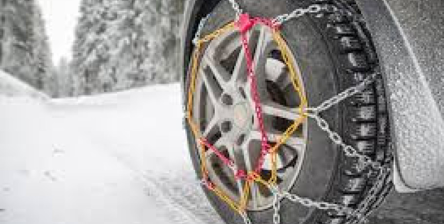 Ανακοίνωση σχετικά με τον υποχρεωτικό εφοδιασμό όλων των οχημάτων με αντιολισθητικές αλυσίδες, που κινούνται σε όλο το οδικό δίκτυο της Περιφερειακής Ενότητας Πιερίας