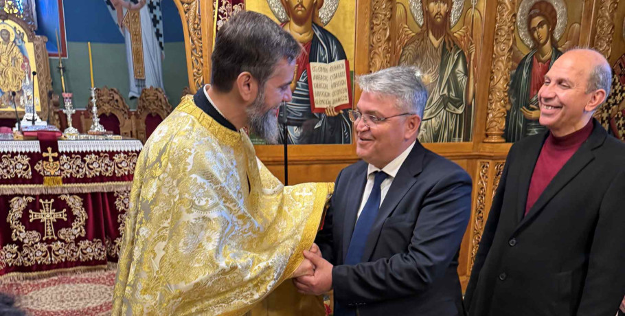 Επίσκεψη του Προέδρου της ΝΙΚΗΣ στην Ελευθερούπολη και στο στρατόπεδο Αμβράζη