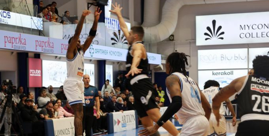 Η Μύκονος με σούπερ Ρέι έβαλε STOP στο νικηφόρο σερί του ΠΑΟΚ