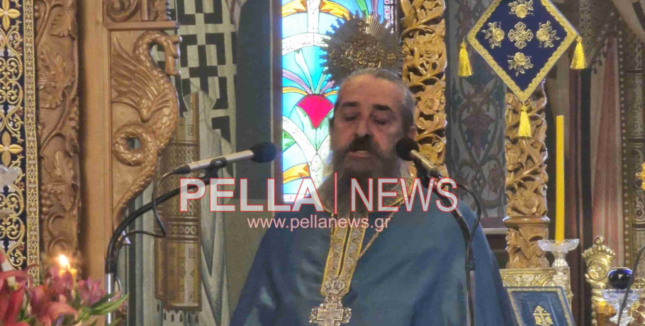 Ι.Ν.Αγ.Στεφάνου Σκύδρας: Ο πατέρας Ευστράτιος στο κήρυγμα της ημέρας για το πρόσωπο του Θεού