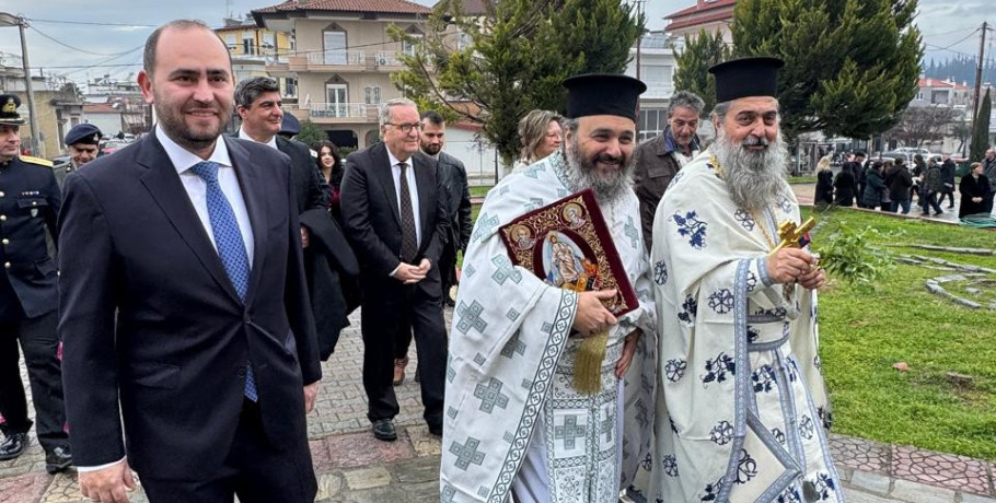 Λάκης Βασιλειάδης: Στους εορτασμούς για τα Θεοφάνια