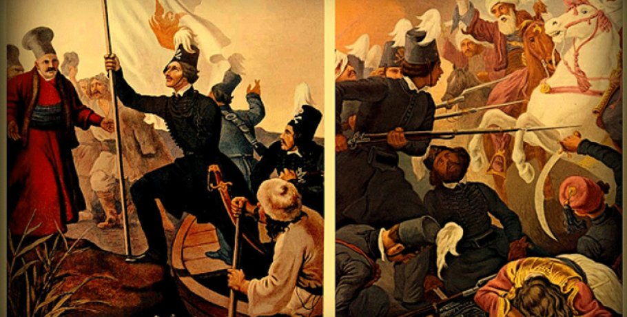 Ἀλέξανδρος Ὑψηλάντης - Προκήρυξη «νὰ ὑψώσωμεν τὸ σημεῖον δι᾿ οὗ πάντοτε νικῶμεν, τὸν Σταυρόν!»