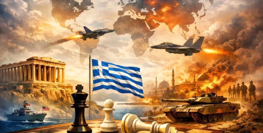 Δρ Κωνσταντίνος Μπαλωμένος:  «Η Ελλάδα σε ένα κόσμο που κυριαρχεί το δίκαιο του ισχυρού»