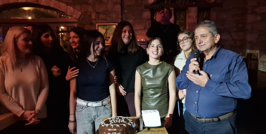 20 χρόνια Όμιλος Αντισφαίρισης Αριδαίας: Εορταστική κοπή βασιλόπιτας και βλέμμα στις μεγάλες διοργανώσεις