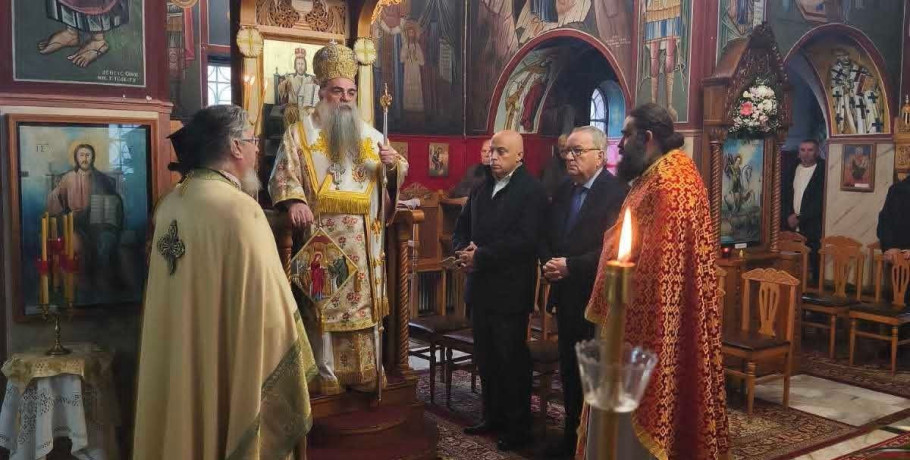 Εορτασμός της Υπαπαντής του Κυρίου στο Τριφύλλι – Χοροστάτησε ο Επίσκοπος Αλμωπίας Στέφανος