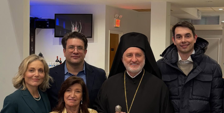 Κώστας Σαμαράς: Παρουσία πίστης και ελληνισμού στην κοπή πίτας της Χιακής Ομοσπονδίας Νέας Υόρκης