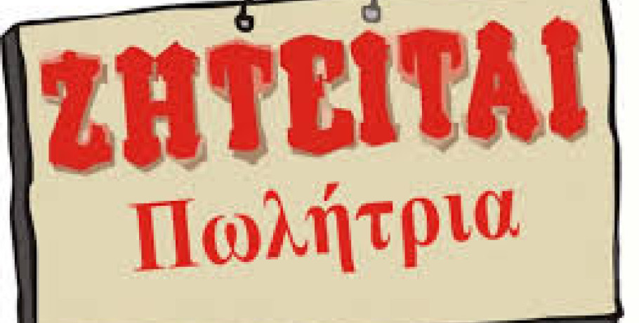 Η εταιρεία ΓΙΑΡΤΖΗ - ΒΑΦΕΙΑΔΗΣ Ο.Ε. αναζητά πωλήτρια