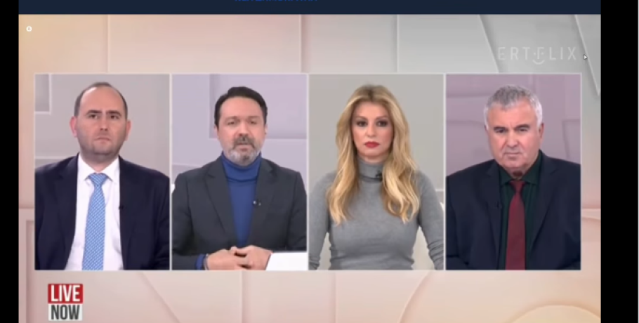 Ο Λάκης Βασιλειάδης στο Live Now της ΕΡΤnews για την πολιτική επικαιρότητα