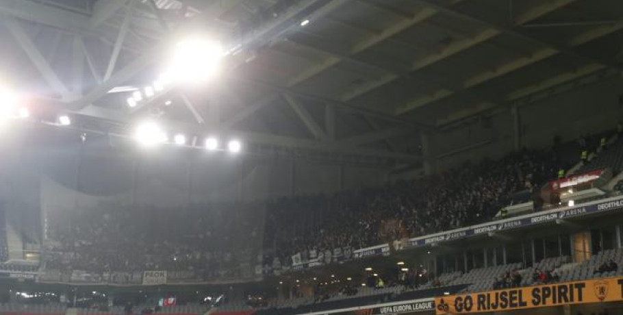 Κλειστή η κερκίδα των οργανωμένων του ΠΑΟΚ στο Groupama Stadium!