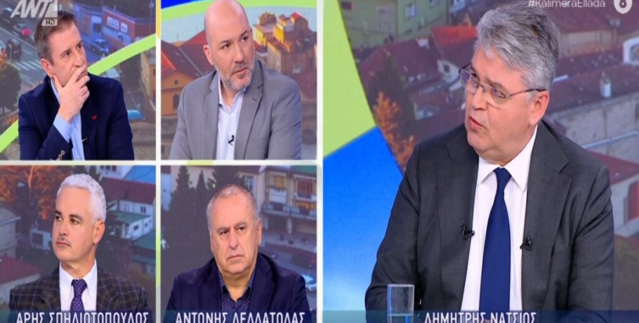 Νατσιός στον ΑΝΤ1: «Ισόβια κάθειρξη στους διακινητές, φυλάκιση και απέλαση στους παράνομους!»