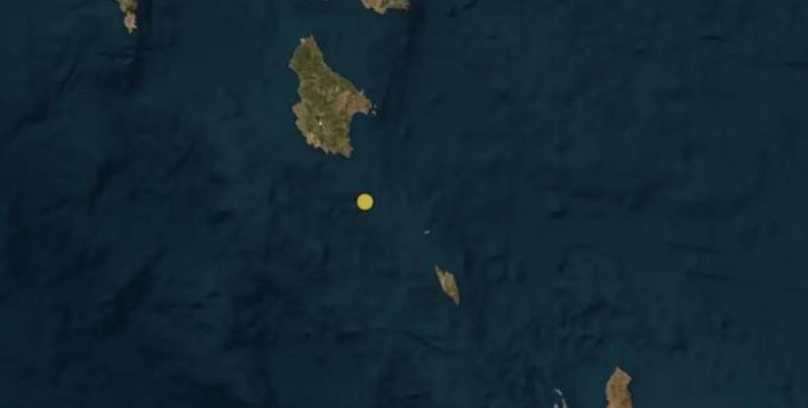Σεισμός 3 Ρίχτερ ανοιχτά από τα Κύθηρα – Στα 43,3 χιλιόμετρα το εστιακό βάθος